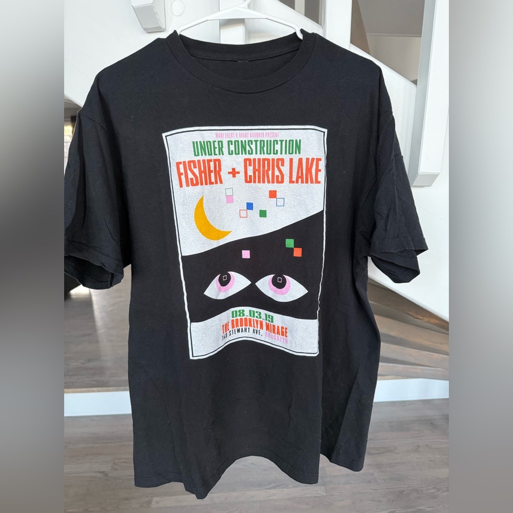 Fisher + Chris Lake Under Construction BK Mirage Tee Large